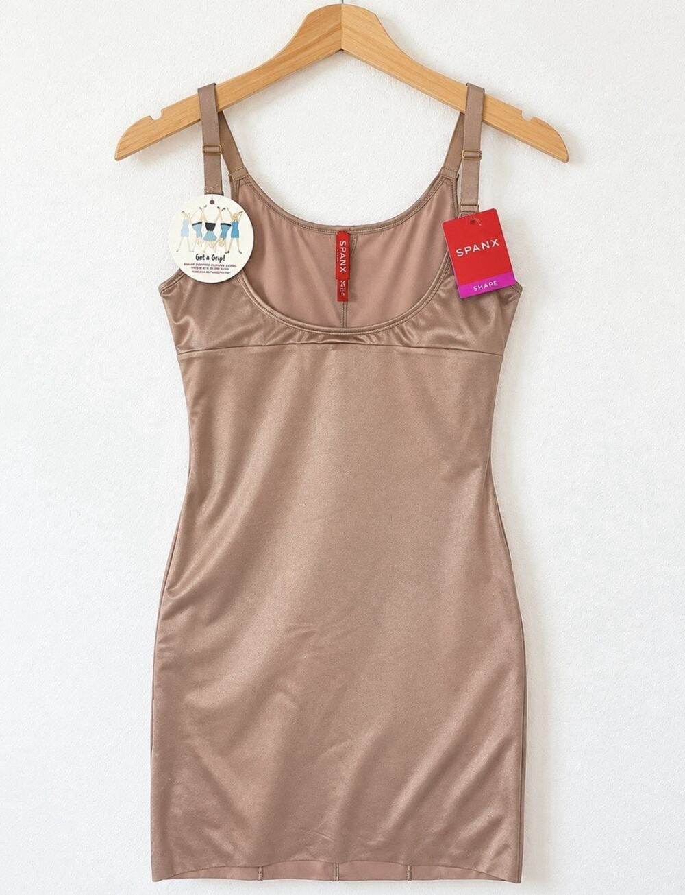 SPANX Open Bust Full Slip Shapewear Nude Beige Size 2X New 10178P